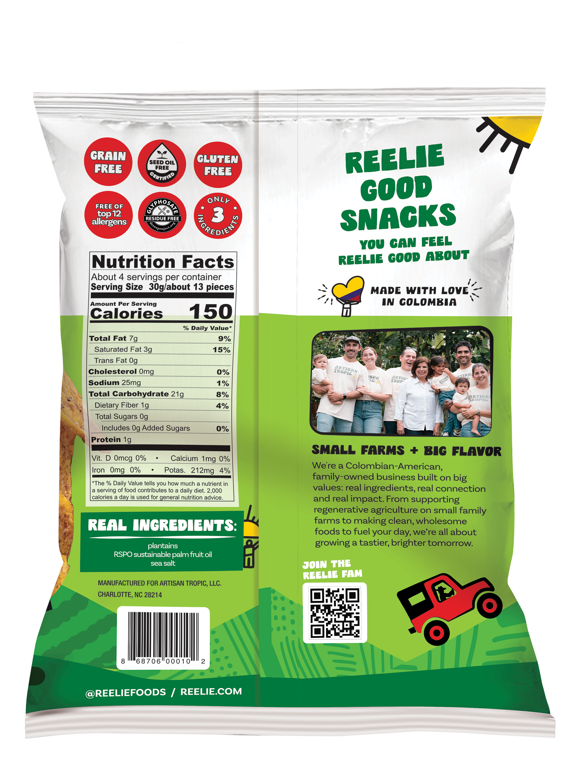 Plantain Chips - Sea Salt