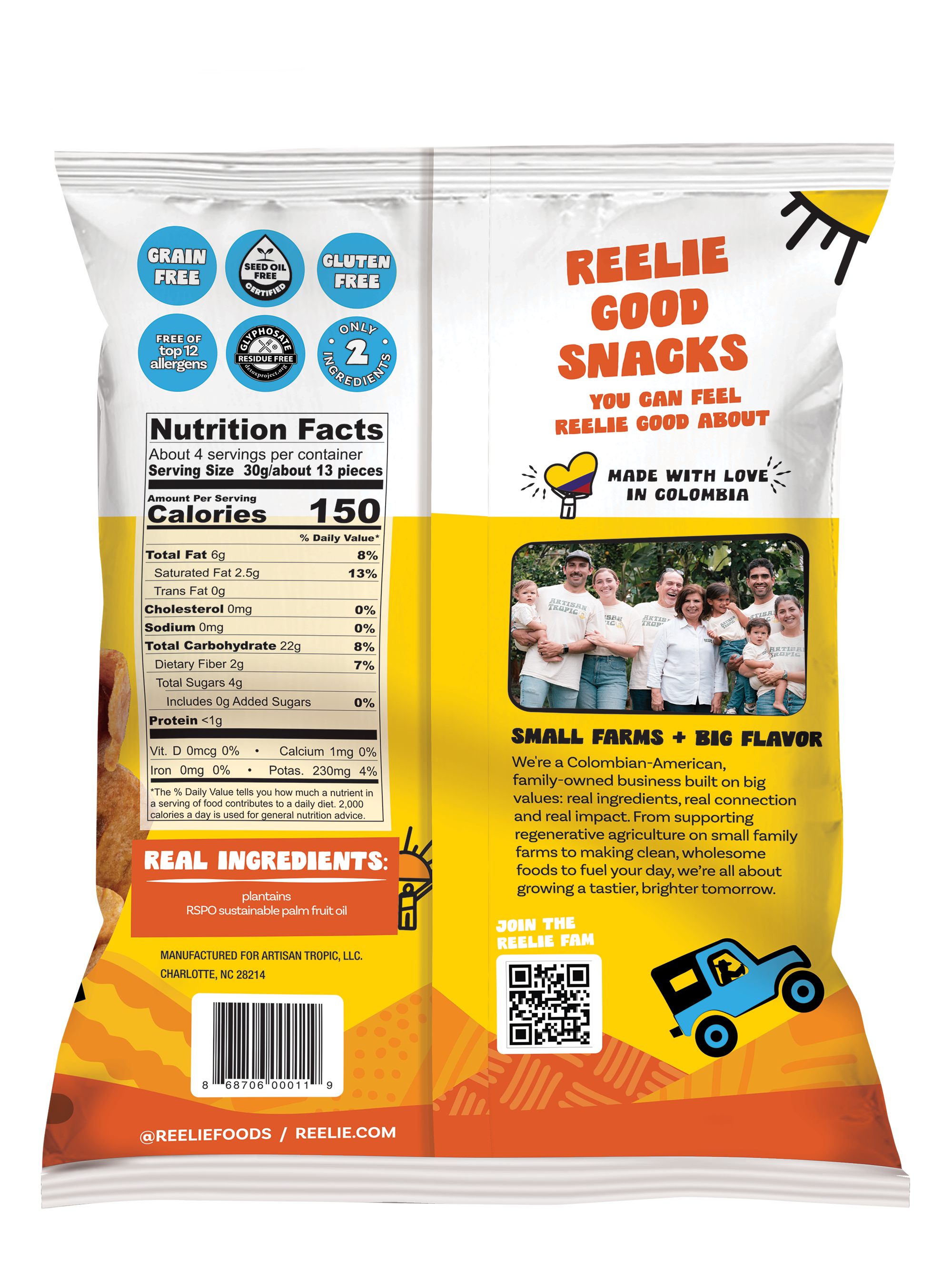 Plantain Chips - Sweet